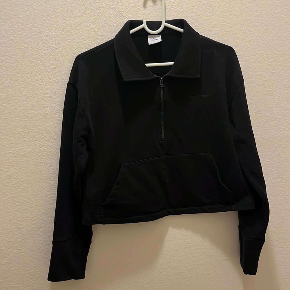 Like New OV Quarter-Zip Sweatshirt